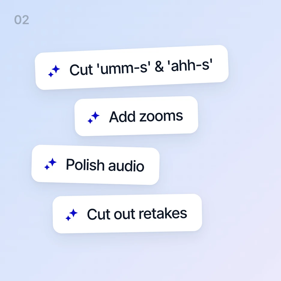 Rask AI polishes video automatically