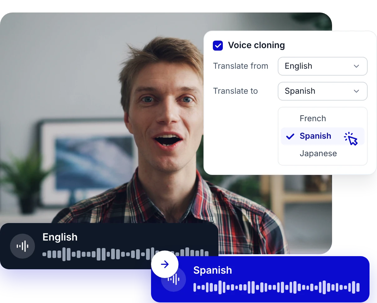 YouTube video translation